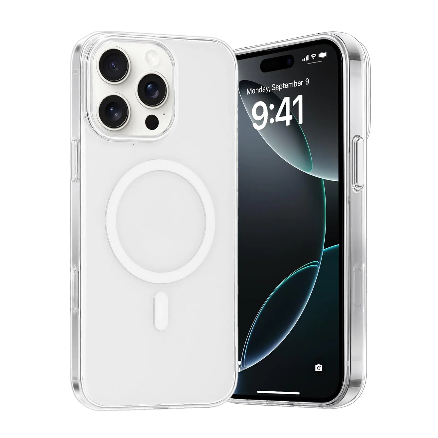 Clear Magnetic MagSafe Case for iPhone 16 Pro Max