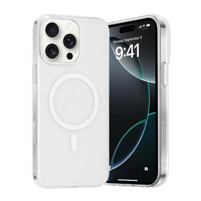 Clear Magnetic MagSafe Case for iPhone 16 Pro Max