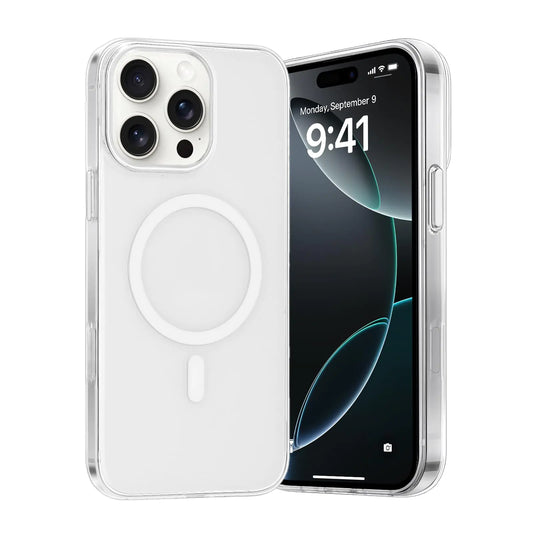 Clear Magnetic MagSafe Case for iPhone 16 Pro Max