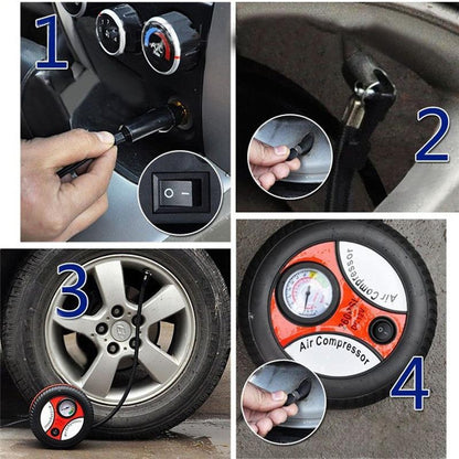 Portable Tire Air Pump
